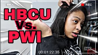 GRWM CHIT CHAT: HBCU VS. PWI | WHY I LEFT CLARK ATLANTA?