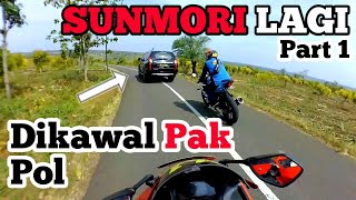 Sunmori Perdana Langsung Dikawal Pak Poll 🤣⁉️ PART-1 | Motovloger Tuban