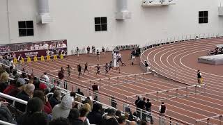 SydneeWilliams Junior 1/17/20 Carl Lewis Invitational  60 mh finals lane 1/ 6th place 9.08