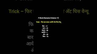 Periodic table याद करने की trick Most imp gk for exam#mpsc #learn #gk #facts #education #shorts #all