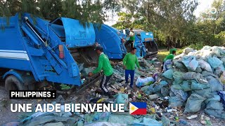 Des bénévoles ont nettoyé une importante mangrove située dans la baie de Manille