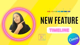 New Feature In Canva | Timeline in Canva | Canva