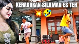 JELANG KARNAVAL KAPURONO BABADAN NGAJUM, CREW NGOKOS MUSIC AUDIO KERASUKAN SILUMAN ES TEH 😂🤣