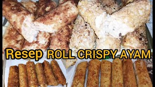 RESEP CRISPY ROLL SANDWiCH AYAM ALA TAZA!!!