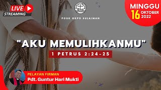 Ibadah Live Streaming | Minggu 16 Oktober 2022 | POUK GKPO Sulaiman |