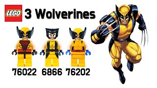 역대 레고 울버린 미니피규어 비교(LEGO Wolverine Minifigures Comparison) - 레고매니아_LEGO Mania