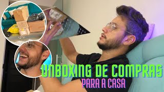 UNBOXING!!! Mais compras pra casa!