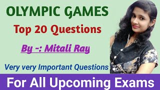 Top 20 Questions on Olympic Games | GK | GK In English #shorts #Youtubeshorts