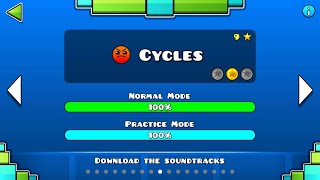 J’ai fini Cycles de geometry dash lite