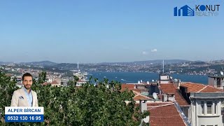 BEYOĞLU - CİHANGİR / TARİHİ BİNADA / DENİZ MANZARALI / KİRALIK DAİRE