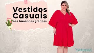 Desfile de Estilo: Vestidos Casual Plus Size para Arrasar!