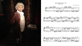 J. S. Bach - Invention No. 13 (BWV 784 | Harpsichord)