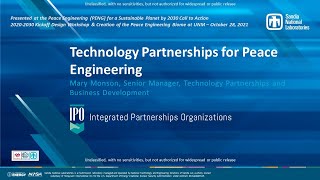 12   Technology Partnerships for Peace Engineering