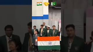 Team India - Pakistani Chess Team with the Champions of Chess Olympiad 2024