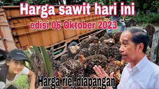 Harga sawit hari ini... masih loyo . edisi 05l6 Oktober 2023.#berkahsawit , #viral , #hargasawit ,