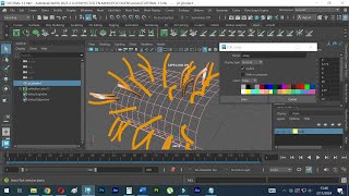 CAPAS Y SUS OPCIONES DE CAPAS EN MAYA AUTODESK 2025