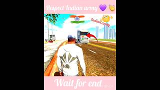 Respect  Indian army🫡Happy independence day 🇮🇳#indianbikedriving3d  #shorts