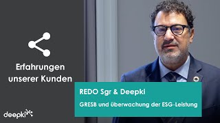 REDO SGR & Deepki:  Überwachung der ESG-Leistung & GRESB-Einreichung