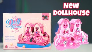 Dollhouse for Girls - New Foam Based Dollhouse - Unboxing and Review Peephole View Toys