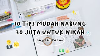 TANTANGAN MENABUNG 30 JUTA SETAHUN! SAVING CHALLENGE UNTUK MODAL NIKAH💍