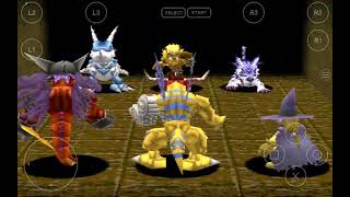 DIGIMON WORLD 2-How to CATCH a GARURUMON and then go to TRADE it for a RARE&ULTIMATE MAGNA-ANGEMON!