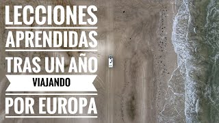 Lecciones aprendidas roadtrip Europa 2021