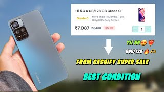 11i 5G from Cashify Super Sale Grade: C 6gb/128gb Under - 7,087 💸🤑🔥 #xiaomi11i5g #unboxingarmy