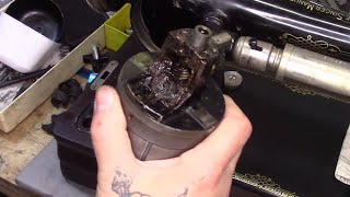 Singer Model 101 Service: Part One - Motor Removal