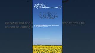 Surah Al-Ma'idah Mishary bin Rashid Alafasy I Ayah 113-114