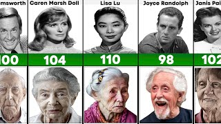 Top 40 Oldest Living Celebrities Over 90 | 2023