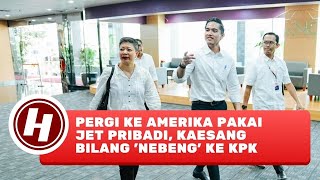 Kaesang Klarifikasi Jet Pribadi ke KPK