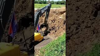 👆 Excavator Matador Shantui Stuck In Deep Mud Part 47