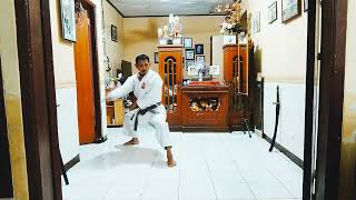 banjir kringat latihan kata karate goju ryu@madedharmawan3789