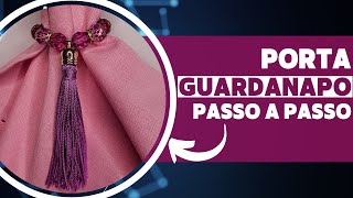 Porta guardanapo simples, fácil e rápido