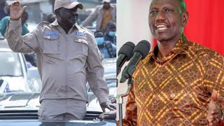 Ruto shocked as Raila calls for a fresh round of demonstrations!!