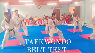 Taekwondo belt test day 😄