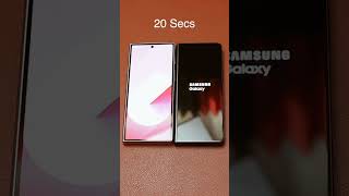 Samsung Z Fold 6 VS Samsung Z Fold 5 | Boot test | video by @trendytech963 #samsunggalaxy#5gmobile