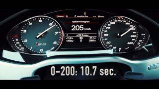 2017 Audi S8 Plus Acceleration 0-300 km⁄h