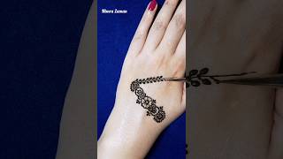 #shorts A letter henna tattoo design #mehndi #mehndidesigns #hennatattoo