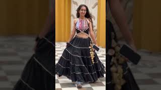 black garba choli for navratri #navratri2023 #garba