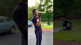 Frisbee trick shot 🥏🥏🤯#shorts #trickshots #crazytricks #levelup #frisbee