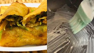 Crispy vegetable spring rolls |vegetable roll with homemade spring roll sheet | easy snack recipe