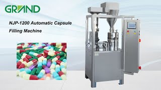 72000pcs/Hour NJP-1200 Full Automatic Powder Capsule Filling Machine - Grand Packing Machinery