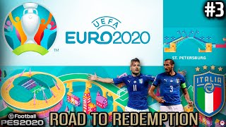 PES 2020 | UEFA EURO 2020 | Group Stage: Matchday 3 | Italy vs Wales | Road To Redemption Episode 3