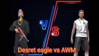 #mobailplayer desert eagle vs awm free fire game play