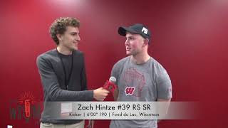 Badger Profiles: Zach Hintze