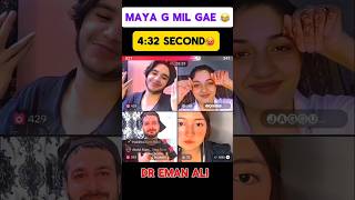 Dr eman vs Maya g/ dr eman fun with Maya #live #shorts #maya