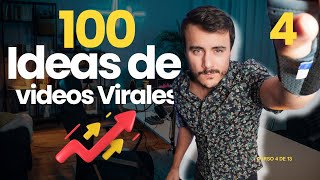 ¡Cómo Generar IDEAS de VIDEOS Virales para TODO el AÑO!  | Lección 4 Tutorial #MiniSerie