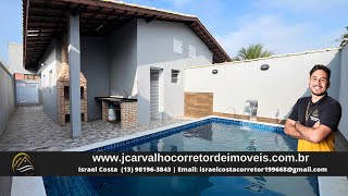 **R$345MIL** TERRENÃO 6X25!! MARAVILHOSA CASA COM PISCINA 2,70X5MTS, CHURRASQUEIRA EM ITANHAÉM!!