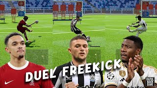 DUEL FREEKICK EPS 2 - TRENT VS TRIPPIER VS ALABA - PES 2021 PC GAMEPLAY FREEKICK CHALLENGE